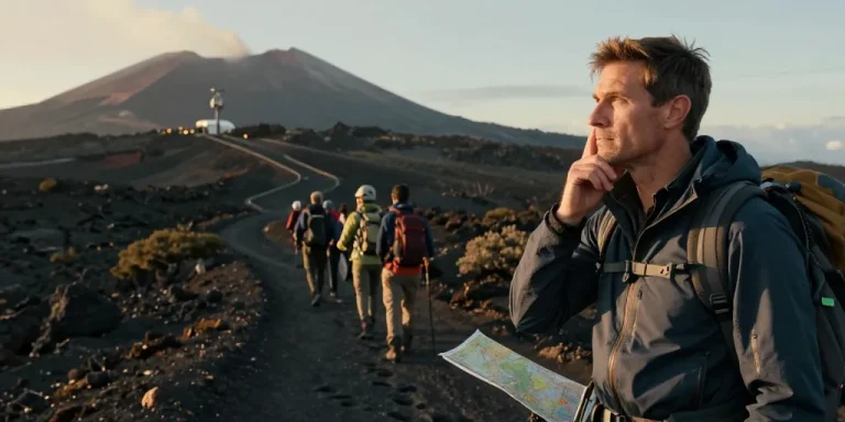 ascension de l'etna