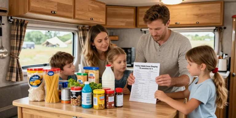 liste courses vacances mobil home