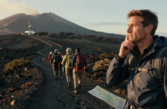 ascension de l'etna
