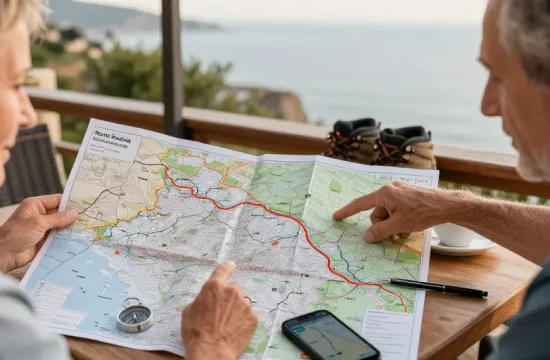 carte de sardaigne nord
