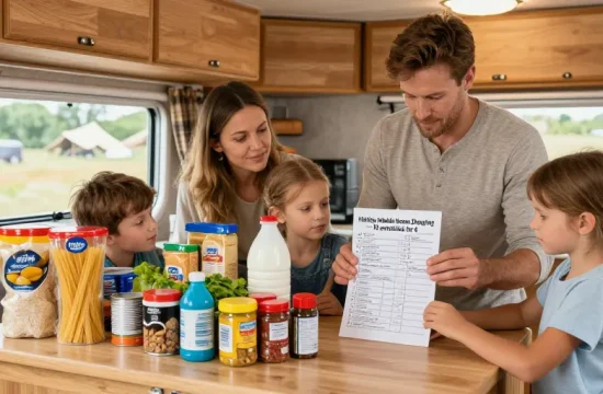 liste courses vacances mobil home